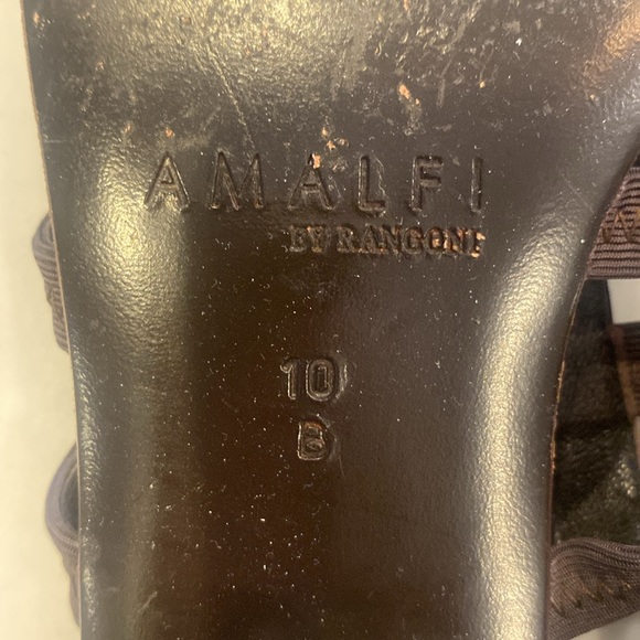 Amalfi by Rangoni dark brown shoe women’s 10B - Picture 5 of 5